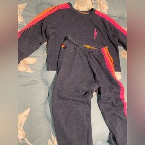 Women’s aviator nation sweat set size small